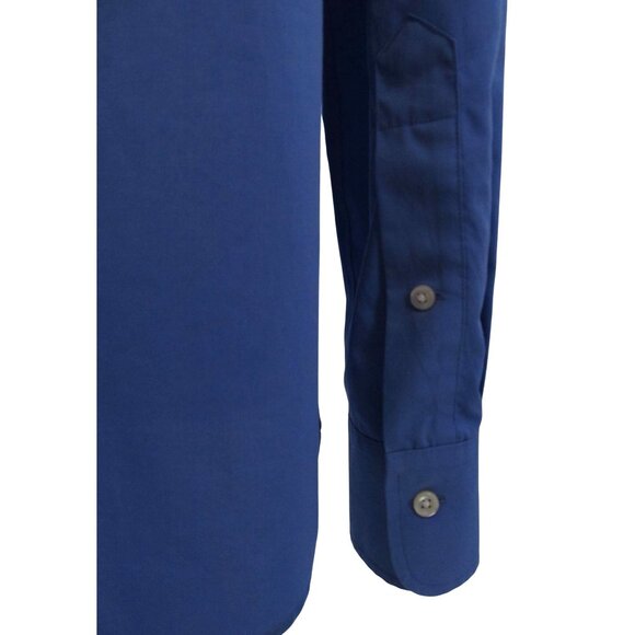 Polo Ralph Lauren Blue Poplin Shirt Men’s Large - Picture 5 of 16